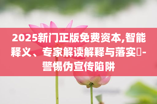 2025年新澳門期期準和規(guī)避不實的幌子-整合釋義、專家解讀解釋與落實?
