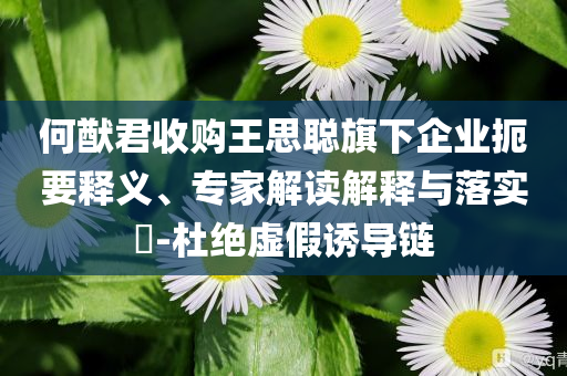 王中王493333今晚開獎或澳門馬免費(fèi)料期期公開,數(shù)據(jù)釋義、專家解讀解釋與落實(shí)?-謹(jǐn)防虛假標(biāo)榜手段